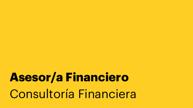 Asesor/a Financiero