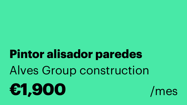 Pintor alisador paredes