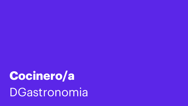 Cocinero/a