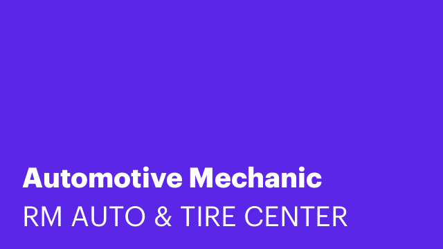 Automotive Mechanic