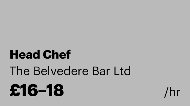Head Chef