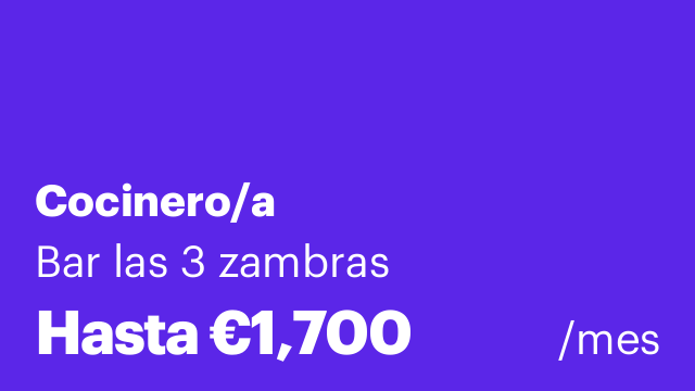 Cocinero/a