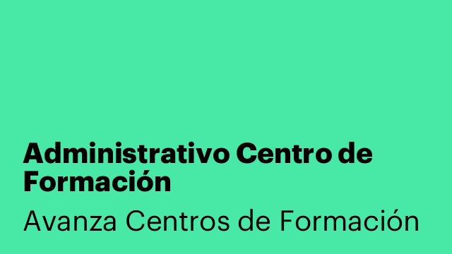 Administrativo Centro de Formación
