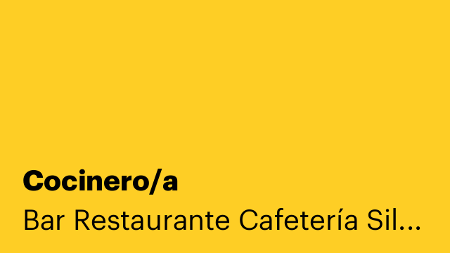Cocinero/a