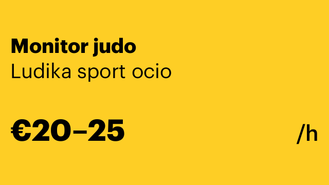 Monitor judo