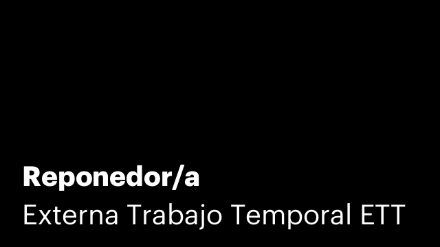 Reponedor/a