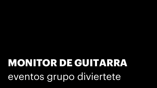 MONITOR DE GUITARRA