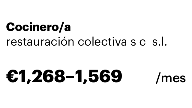 Cocinero/a