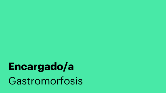 Encargado/a