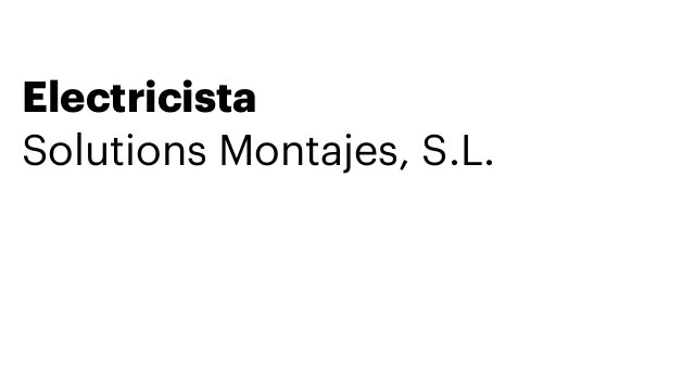 Electricista