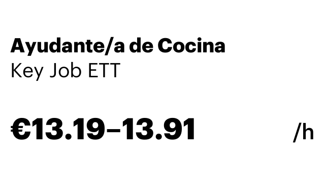 Ayudante/a de Cocina