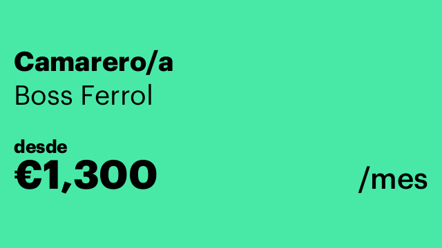 Camarero/a