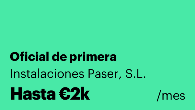 Oficial de primera