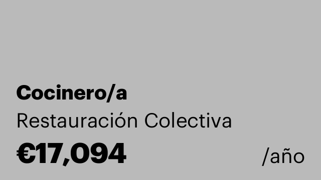 Cocinero/a