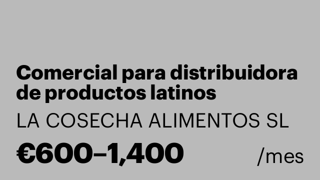 Comercial para distribuidora de productos latinos