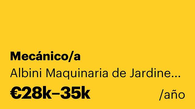 Mecánico/a