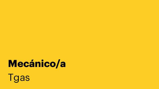 Mecánico/a