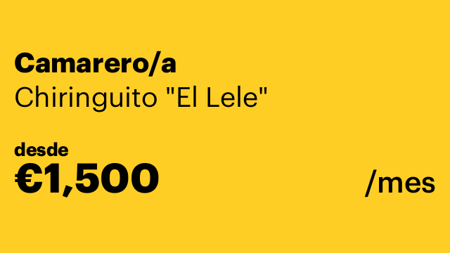 Camarero/a