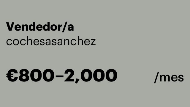 Vendedor/a