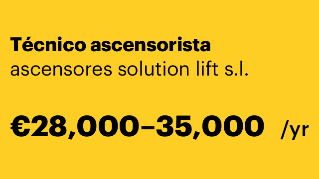 Técnico ascensorista