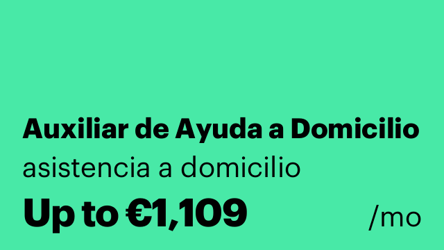 Auxiliar de Ayuda a Domicilio