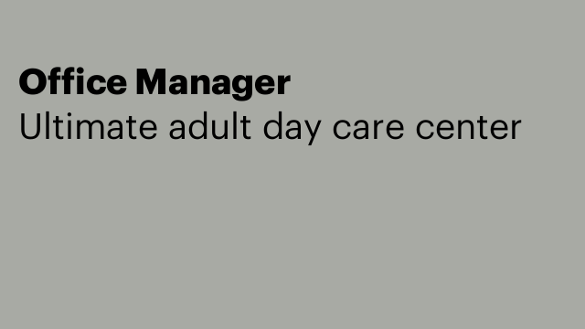 Office Manager