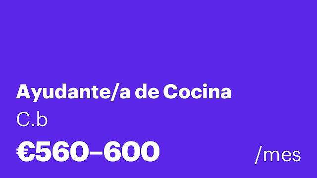 Ayudante/a de Cocina