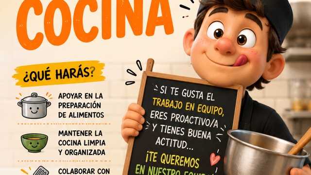 Ayudante/a de Cocina