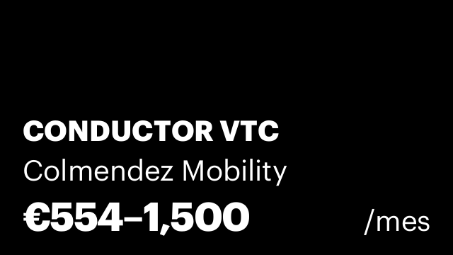 CONDUCTOR VTC