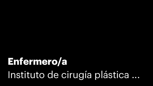 Enfermero/a