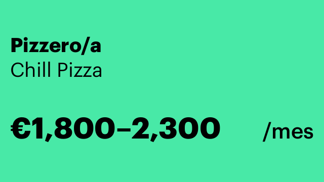 Pizzero/a