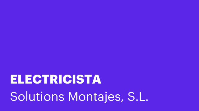 ELECTRICISTA
