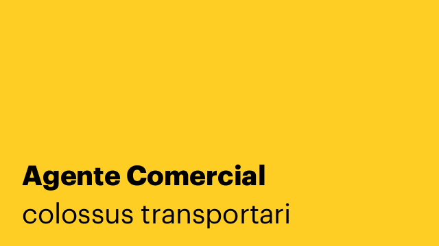 Agente Comercial