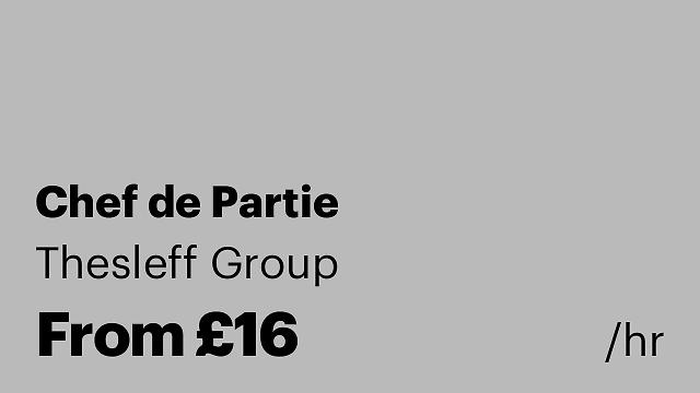 Chef de Partie