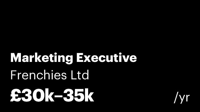 Marketing Executive