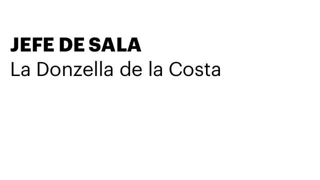 JEFE DE SALA