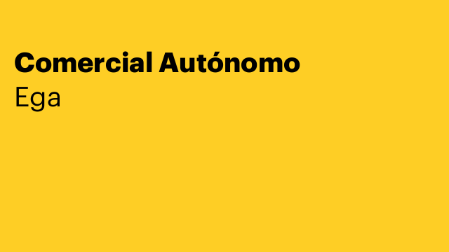 Comercial Autónomo
