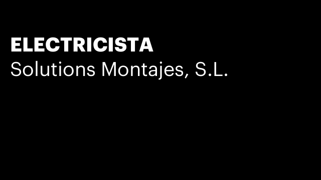 ELECTRICISTA