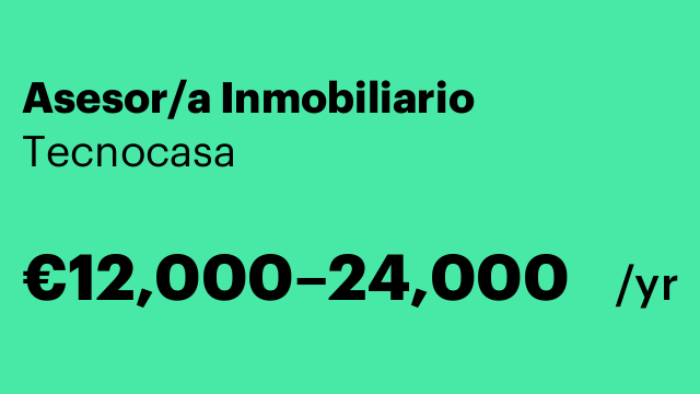 Asesor/a Inmobiliario
