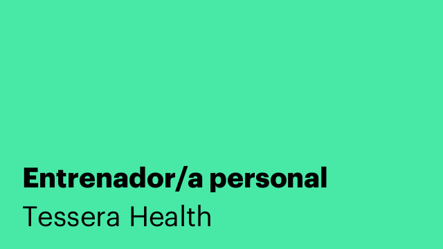 Entrenador/a personal