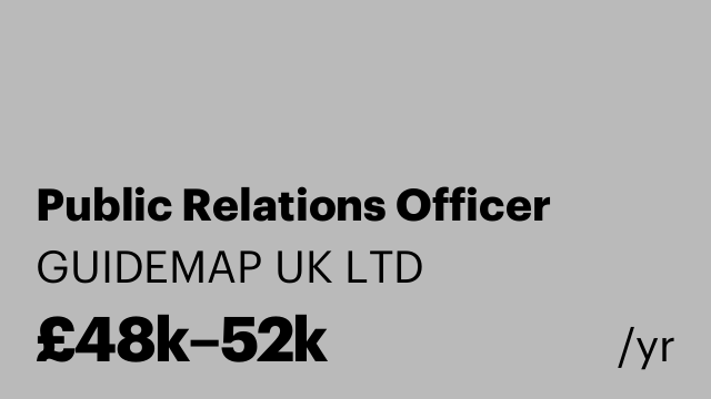 Public Relations Officer