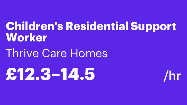 Children's Residential Support Worker