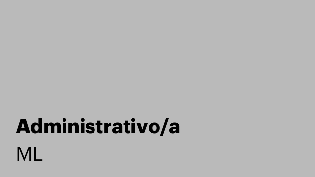 Administrativo/a