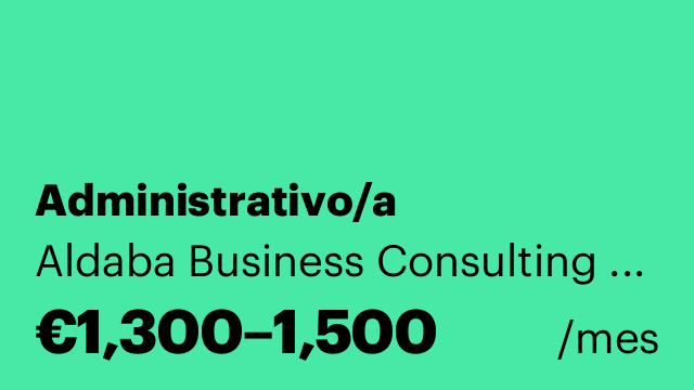 Administrativo/a