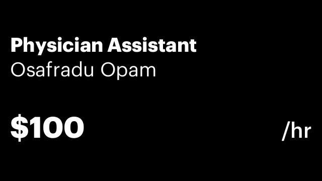 Physician Assistant