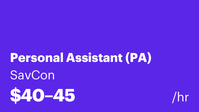 Personal Assistant (PA)