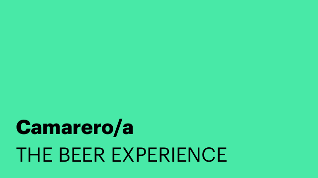 Camarero/a