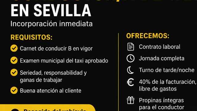 Conductor para taxi