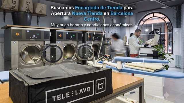 Responsable/ Encargado de Tienda - Buen Horario. Barcelona Centro.
