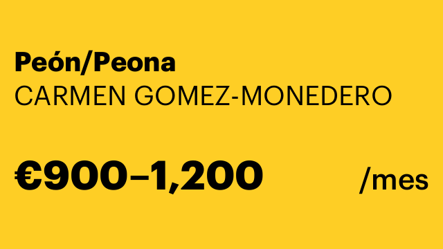 Peón/Peona